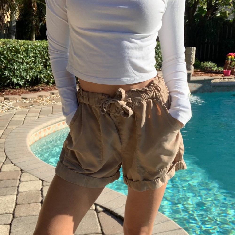 High waist shorts